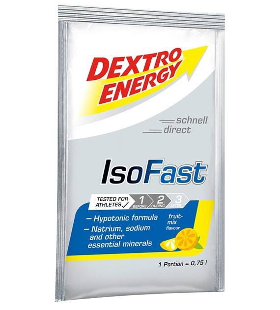 Dextro Energy Isofast owoce cytrusowe szasz. 56 g