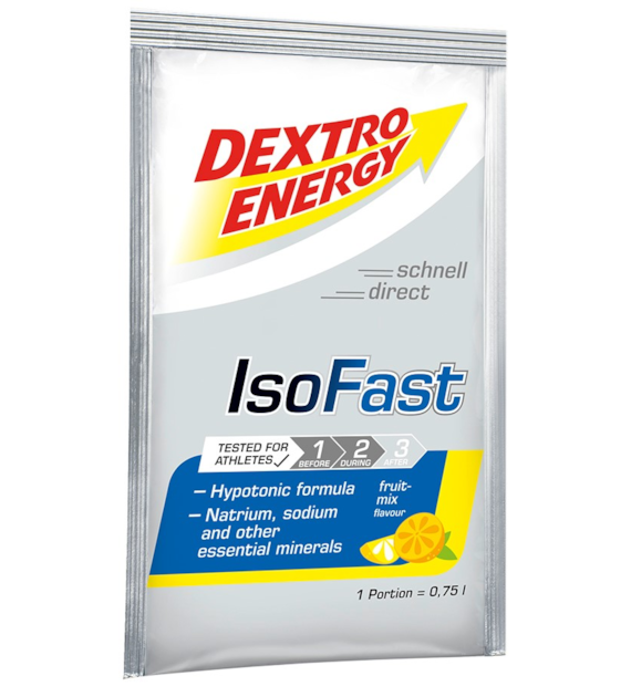 Dextro Energy Isofast owoce cytrusowe szasz. 56 g
