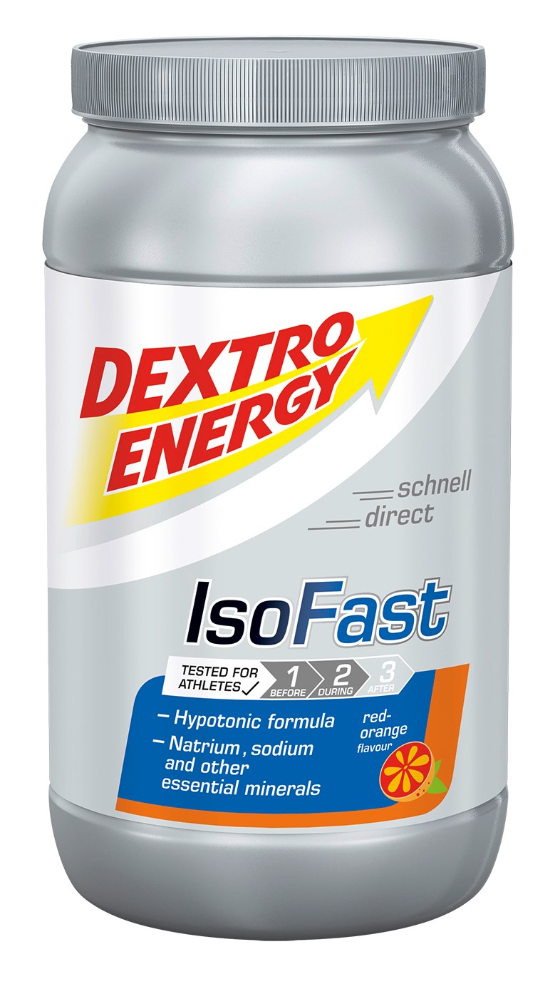 Dextro Energy Isofast czerowona pomarańcza puszka 1120 g