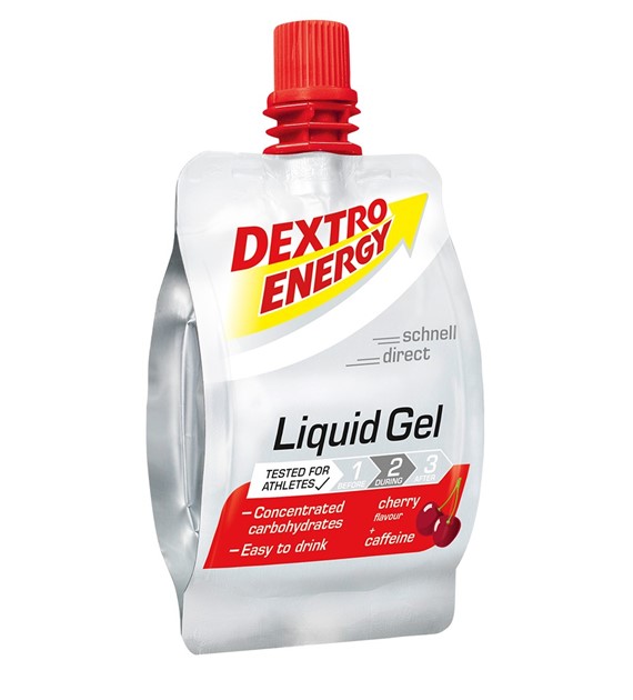 Dextro Energy Liquid Gel żel wiśnia z kofeiną 60ml