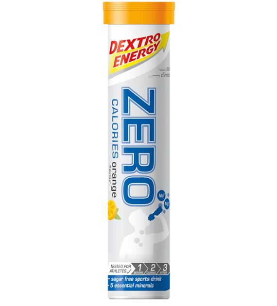 Dextro Energy Zero Calories Orange pomarańcza tuba 20 x 4 g