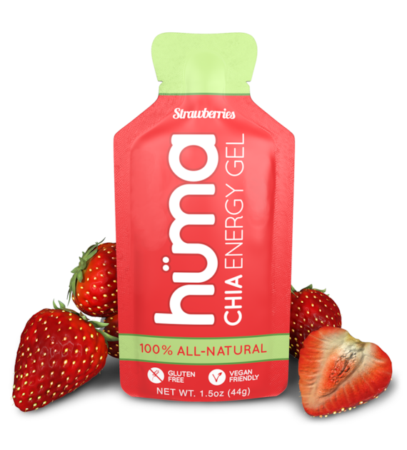 Huma Gel Strawberries żel energ. z chia Truskawka