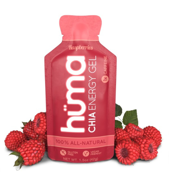 Huma Gel Raspberries żel energ. z chia Malina (25 mg kofeiny)
