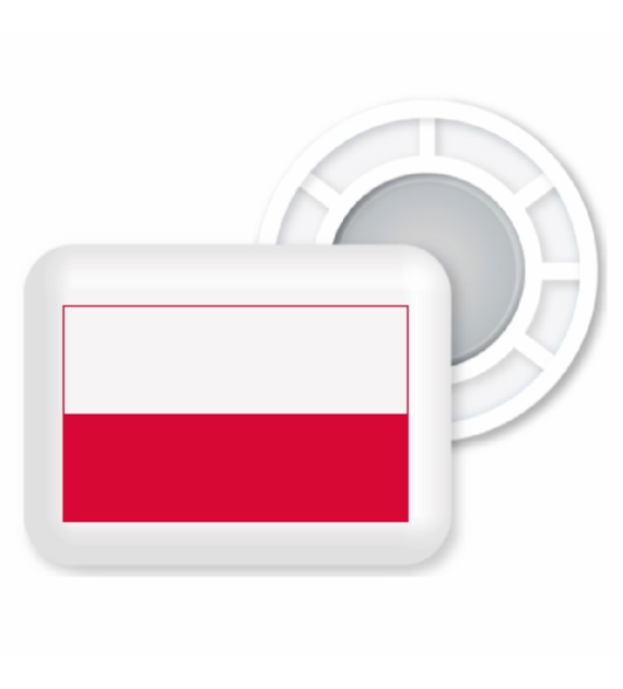 BibBits magnesy - flaga Polski