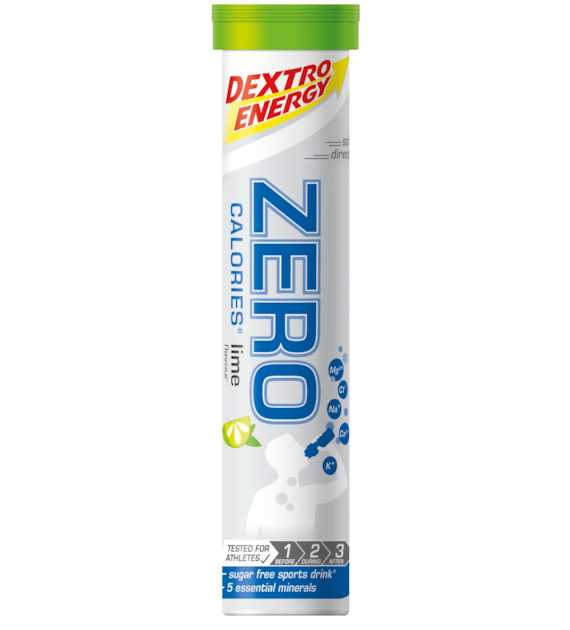 Dextro Energy Zero Calories Lime limonka tuba 20 x 4,1 g