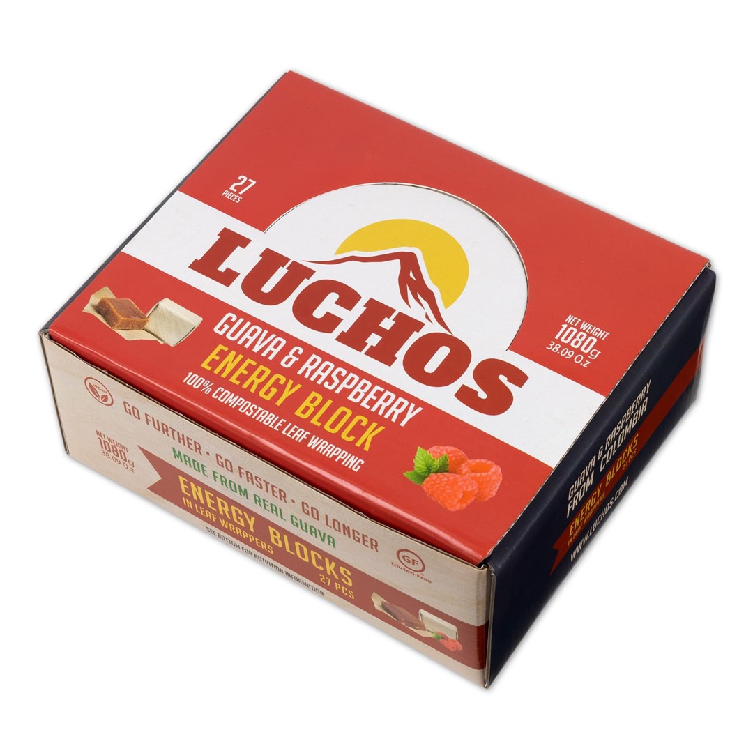 Luchos Raspberry energetyczna przekąska z gujawy z maliną 40 g