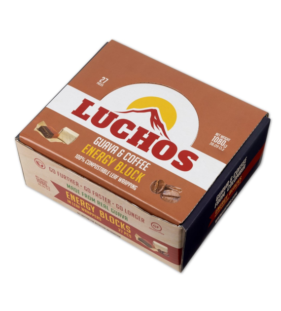 Luchos Coffee energetyczna przekąska z gujawy z kawą 40 g