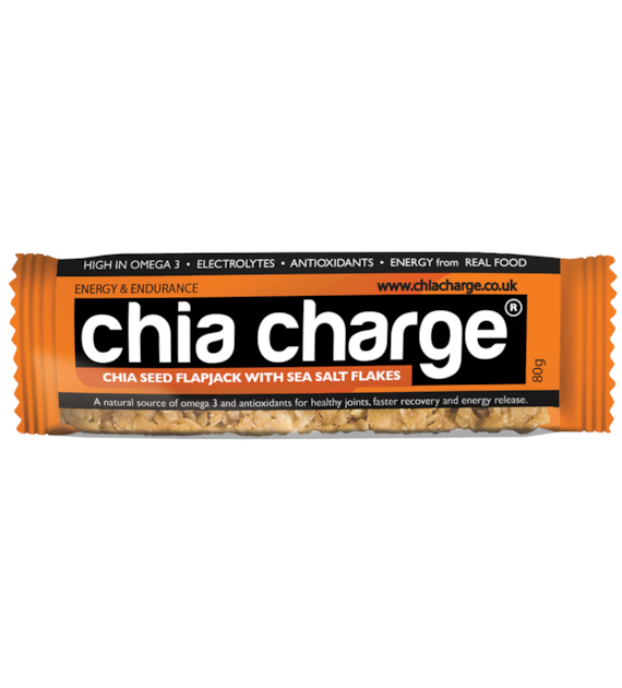 Chia Charge Original Flapjacks - baton energetyczny z nasionami chia 80g
