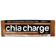 Chia Charge Salted Caramel Flapjack - baton energetyczny słony karmel z nasionami chia 80g
