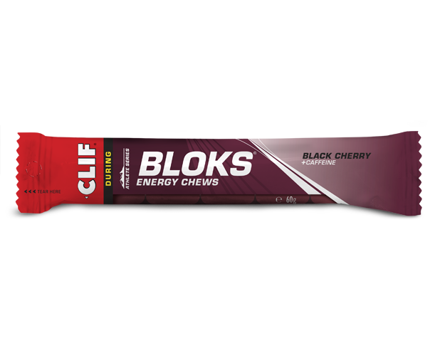 Clif Bloks Black Cherry galaretki energetyczne 60 g (100 mg kofeiny)