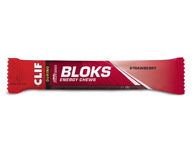 Clif Bloks Strawberry galaretki energetyczne 60 g