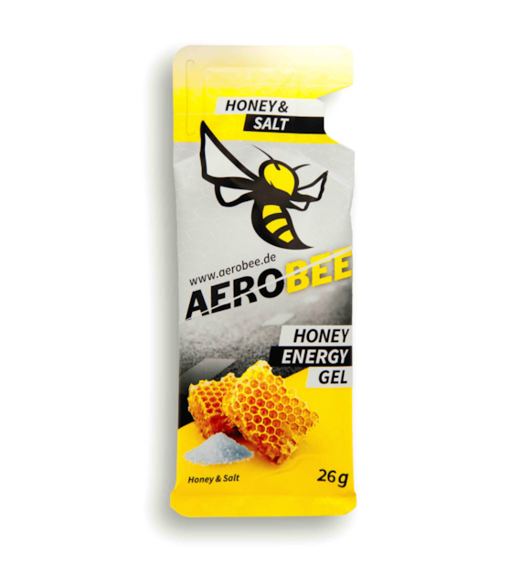 AeroBee Classic Honey & Salt miodowy żel energetyczny z solą morską 26 g