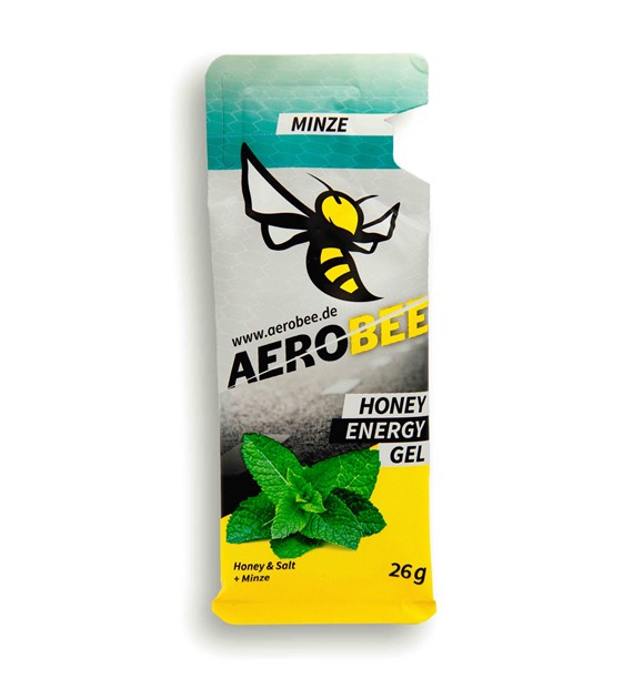 AeroBee Minze Classic miodowy żel energetyczny z miętą 26 g