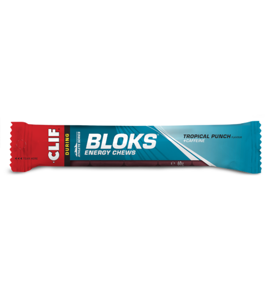 Clif Bloks Tropical Punch galaretki energetyczne 60 g (50 mg kofeiny)