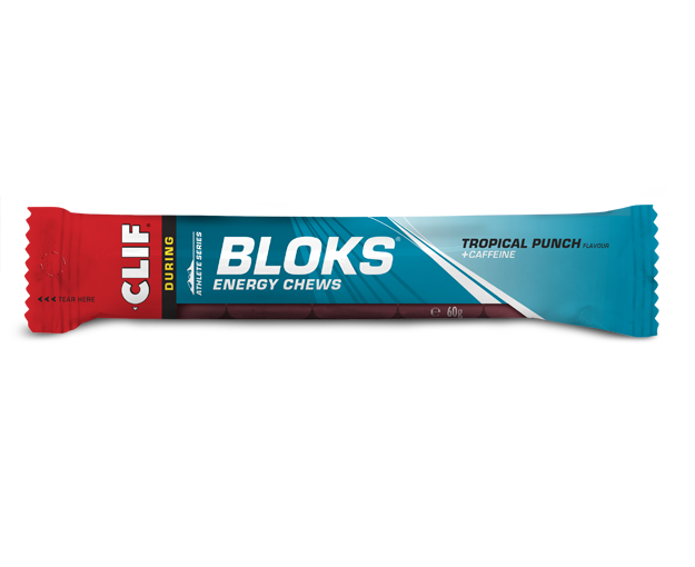 Clif Bloks Tropical Punch galaretki energetyczne 60 g (50 mg kofeiny)