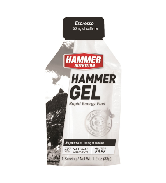 Hammer Nutrition Hammer Gel Espresso żel energetyczny kawowy 33 g z kofeiną (50 mg)
