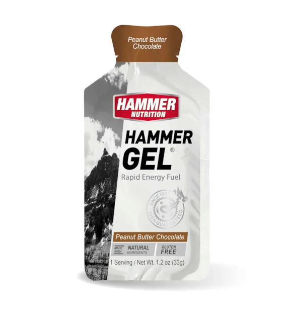 Hammer Nutrition Hammer Gel Peanut Butter Chocolate żel energetyczny z masłem orzechowym i czekoladą 33 g
