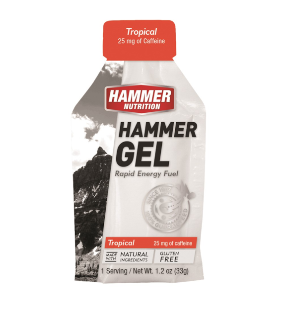 Hammer Nutrition Hammer Gel Tropical żel energetyczny tropikalny 33 g z kofeiną (25 mg)
