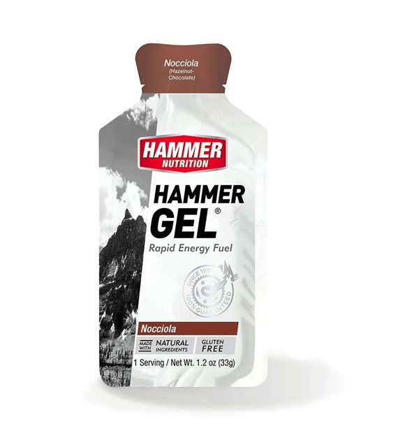 Hammer Nutrition Hammer Gel Nocciola żel energetyczny z czekoladą i orzechami laskowymi 33 g