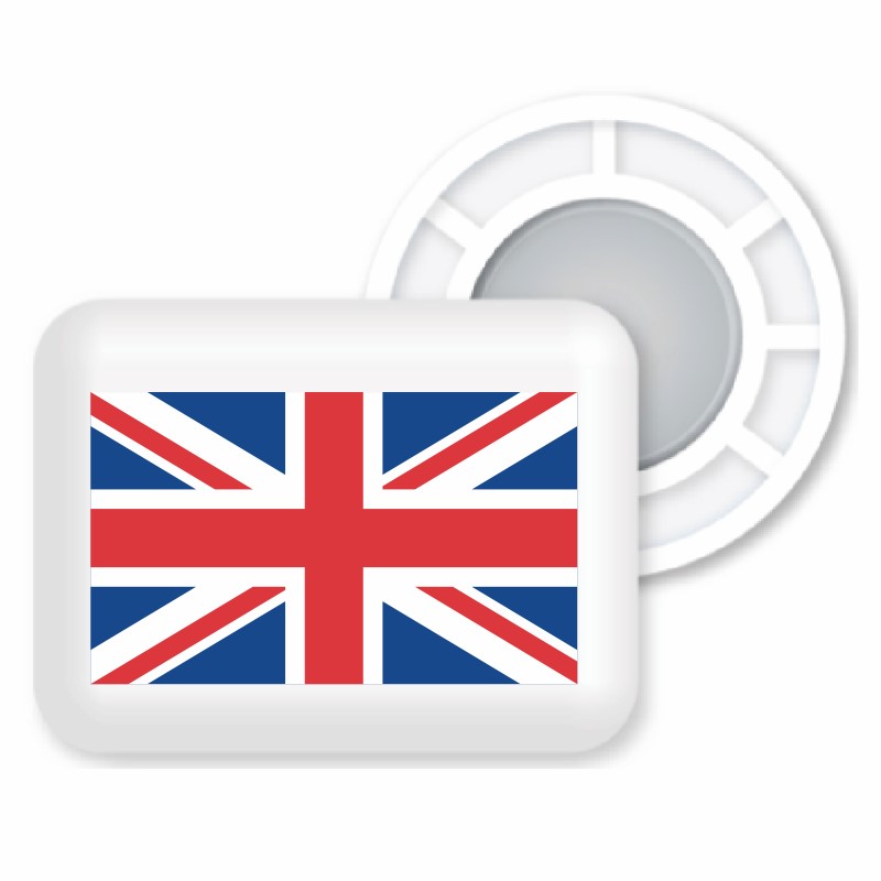 BibBits magnesy - flaga UK
