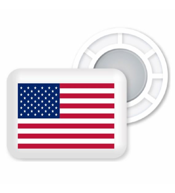 BibBits magnesy - flaga USA