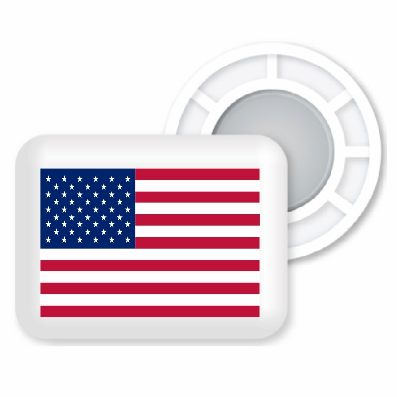 BibBits magnesy - flaga USA