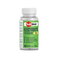 SaltStick Electrylote FastChews Lemon Lime pastylki do żucia z elektrolitami o smaku cytrynowo-limonkowym butelka 60 szt.