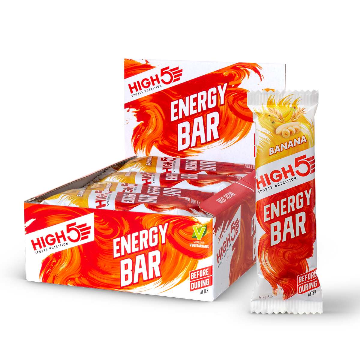 High5 Energy Bar Banana baton energetyczny o smaku bananowym 55 g
