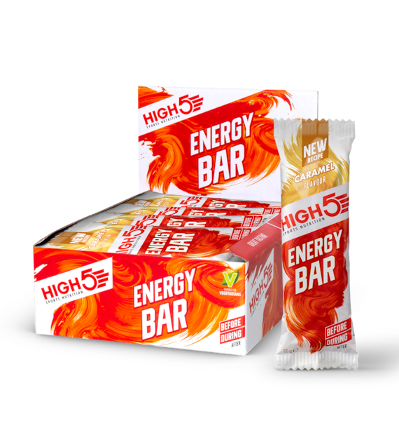 High5 Energy Bar Caramel baton energetyczny o smaku karmelowym 55 g
