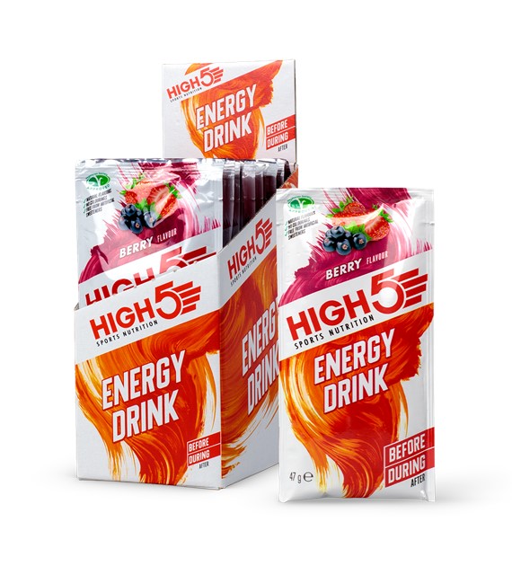 High5 Energy Drink Berry napój energetyczny o smaku jagodowym saszetka 47 g