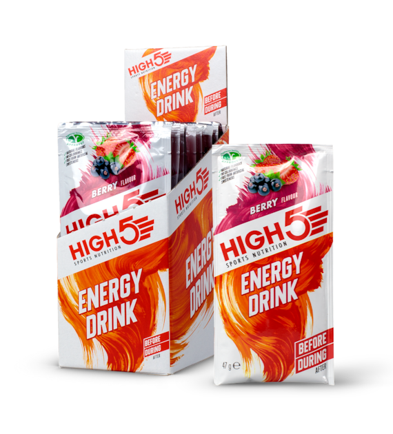 High5 Energy Drink Berry napój energetyczny o smaku jagodowym saszetka 47 g