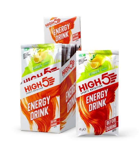 High5 Energy Drink Citrus napój energetyczny o smaku cytrusowym saszetka 47 g