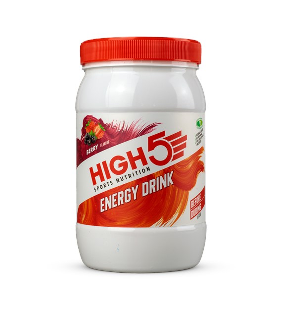 High5 Energy Drink Berry napój energetyczny o smaku jagodowym puszka 1 kg