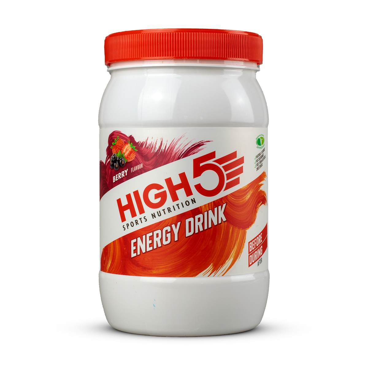 High5 Energy Drink Berry napój energetyczny o smaku jagodowym puszka 1 kg