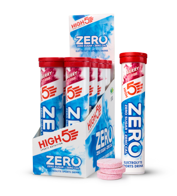 High5 Zero Electrolyte Sports Drink Berry napój z elektrolitami o smaku jagodowym 20 x 4 g