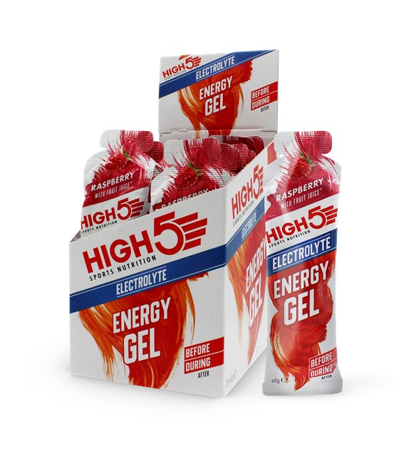 High5 Energy Gel Electrolyte Raspberry żel energetyczny z elektrolitami o smaku malinowym 60 g