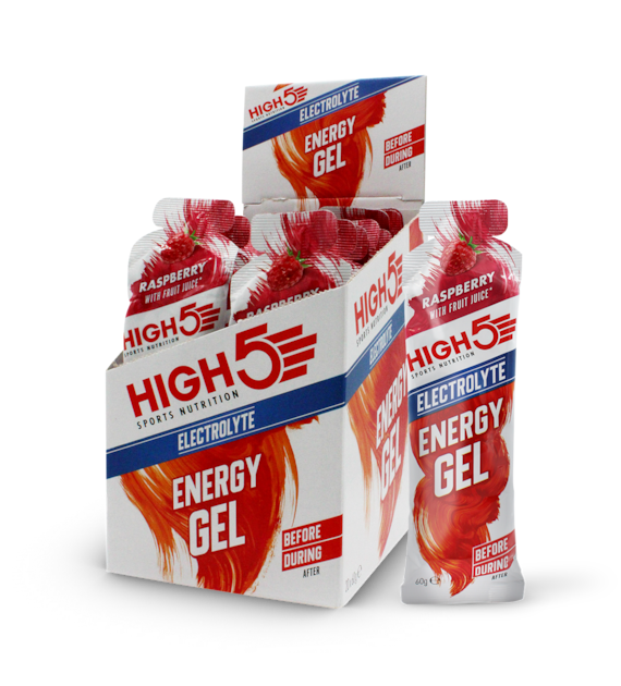 High5 Energy Gel Electrolyte Raspberry żel energetyczny z elektrolitami o smaku malinowym 60 g