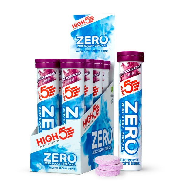 High5 Zero Electrolyte Sports Drink Blackcurrant napój z elektrolitami o smaku czarnej porzeczki 20 x 4 g