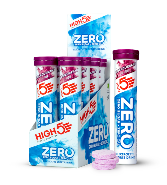 High5 Zero Electrolyte Sports Drink Blackcurrant napój z elektrolitami o smaku czarnej porzeczki 20 x 4 g