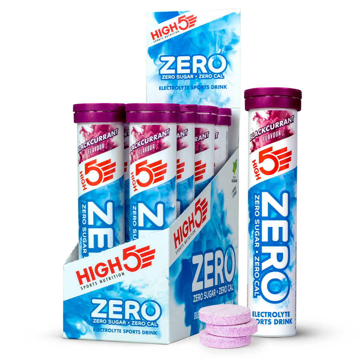High5 Zero Electrolyte Sports Drink Blackcurrant napój z elektrolitami o smaku czarnej porzeczki 20 x 4 g