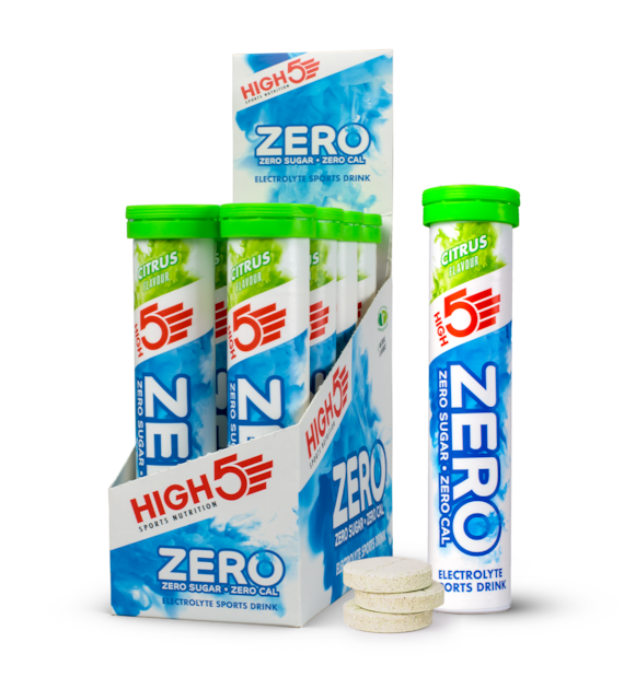 High5 Zero Electrolyte Sports Drink Citrus napój z elektrolitami o smaku cytrusowym 20 x 4 g