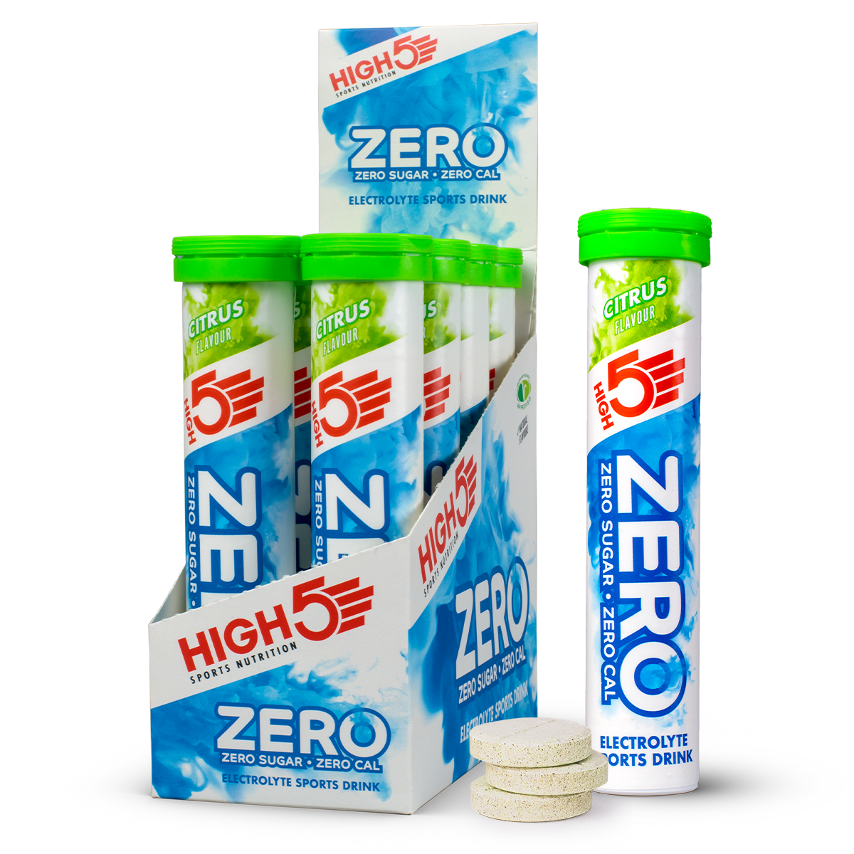 High5 Zero Electrolyte Sports Drink Citrus napój z elektrolitami o smaku cytrusowym 20 x 4 g