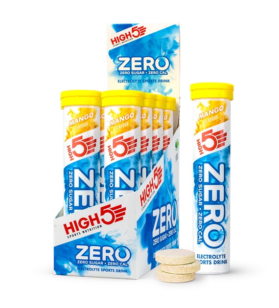 High5 Zero Electrolyte Sports Drink Mango napój z elektrolitami o smaku mango 20 x 4 g