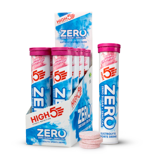 High5 Zero Electrolyte Sports Drink Pink Grapefruit napój z elektrolitami o smaku różowego grejpfruta 20 x 4 g