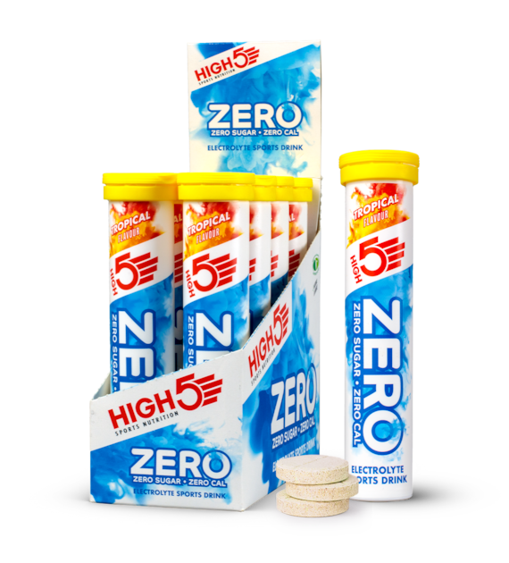 High5 Zero Electrolyte Sports Drink Tropical napój z elektrolitami o smaku tropikalnym 20 x 4 g