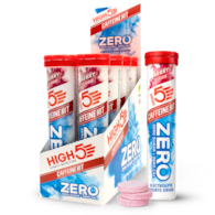 High5 Zero Electrolyte Sports Drink Caffeine Hit Berry napój z elektrolitami i z kofeiną o smaku jagodowym 20 x 4 g