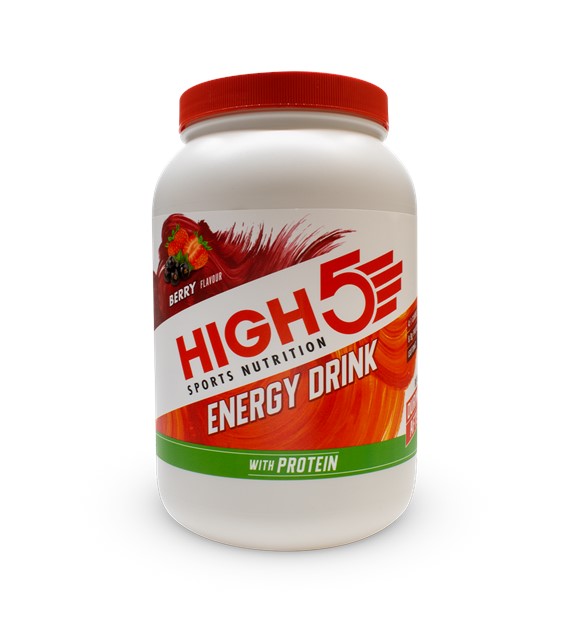 High5 Energy Drink with Protein (4:1) Berry napój energetyczny z białkiem (4:1) o smaku jagodowym puszka 1,6 kg