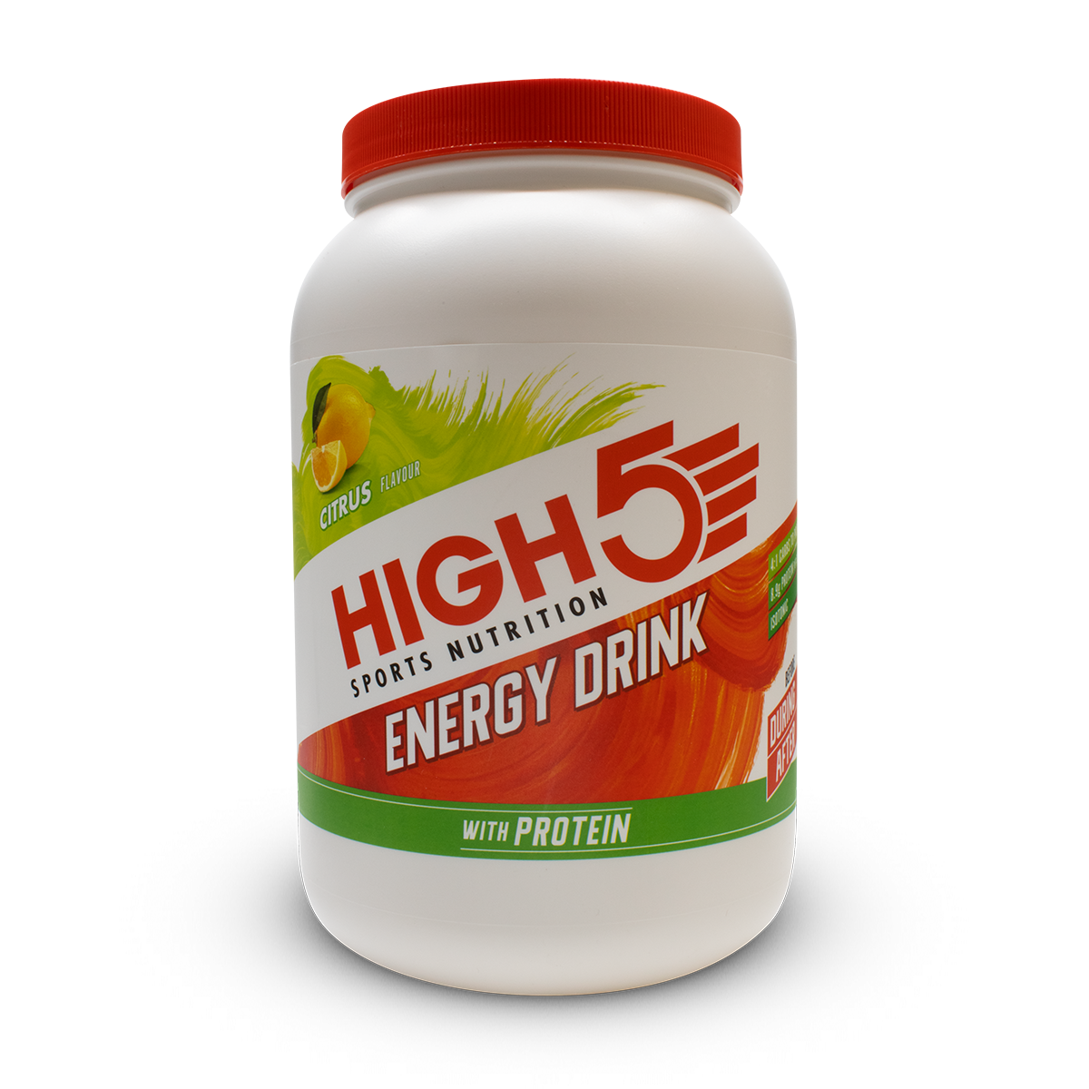 High5 Energy Drink with Protein (4:1) Citrus napój energetyczny z białkiem (4:1) o smaku cytrusowym puszka 1,6 kg
