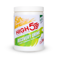 High5 Recovery Drink Banana & Vanilla napój białkowy o smaku bananowo-waniliowym puszka 450 g