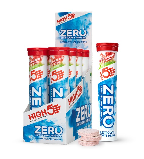 High5 Zero Electrolyte Sports Drink Strawberry Kiwi napój z elektrolitami o smaku truskawka-kiwi 20 x 4 g